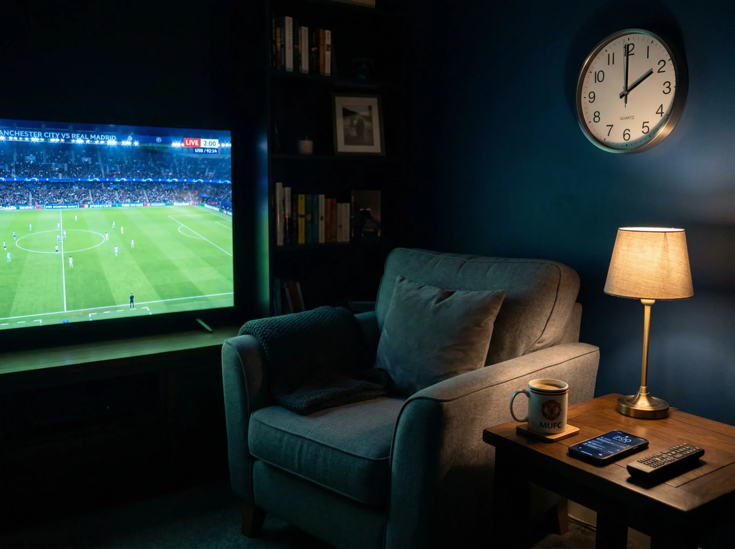 World Cup 2026 match schedule converted to Irish Standard Time showing clock faces and stadium silhouettes